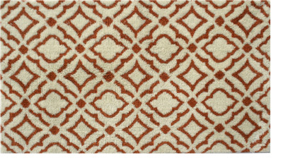 

Riva Carpets Polyester Bath Mat Geometric(Red