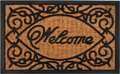 

Saral Home Coir Door Mat(Beige
