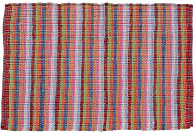 

Natural Furnish Cotton Door Mat(Multicolor, Medium)