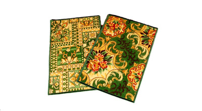 

Ritika Carpets Velvet Door Mat(Green, Medium)