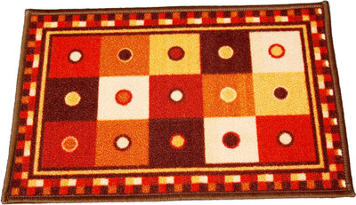 

Ritika Carpets Nylon Door Mat(Multicolor, Medium)