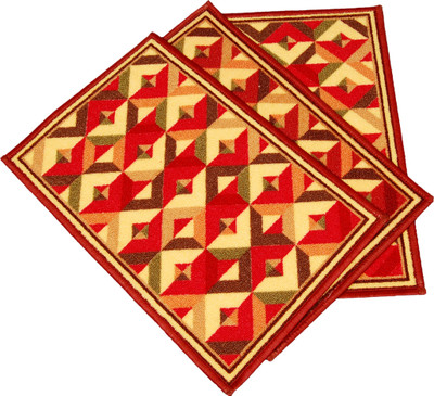 

Ritika Carpets Nylon Door Mat(Multicolor, Medium)