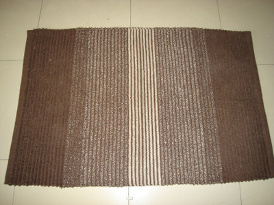 

LITTLE HOME Cotton Door Mat(Brown