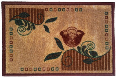 52% OFF on Firangi Cotton, Polyester Floor Mat Set of 2 Decorative Printed Door Mat(Multicolor, Free)