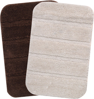 

Saral Home Polyester Bathroom Mat(Brown, Medium)