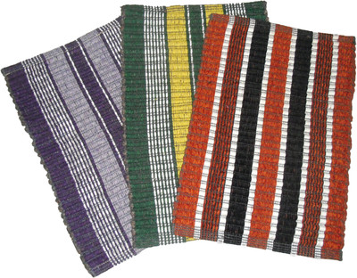 

Ritika Carpets Cotton Door Mat(Multicolor