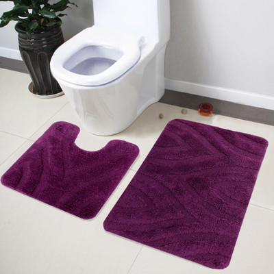 

Lushomes Cotton Bath Mat Cotton (Purple