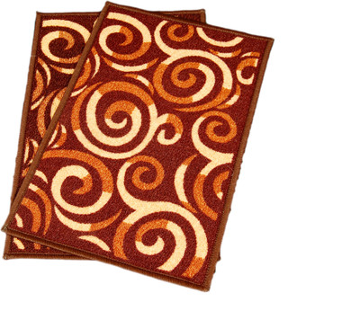 

Ritika Carpets Polyester Door Mat(Multicolor, Medium)