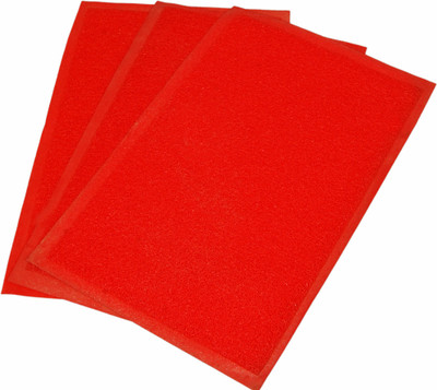 

Ritika Carpets PVC Door Mat(Red, Medium)