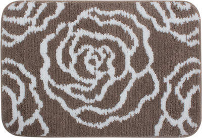 

Saral Home Polyester Door Mat(Beige