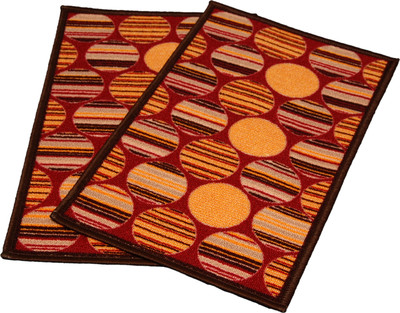 

Ritika Carpets Polyester Bathroom Mat(Multicolor, Medium)