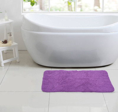 

GoodHomes Cotton Bathroom Mat(Pink, Large)