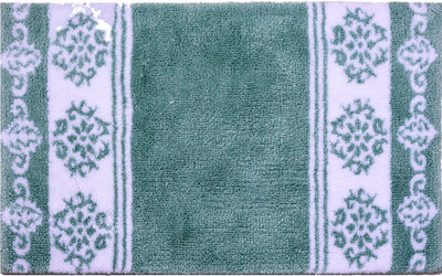 

Riva Carpets Polyester Bath Mat Floral(Green