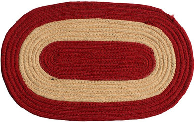 

MY HOUSE Polyester Door Mat(Red