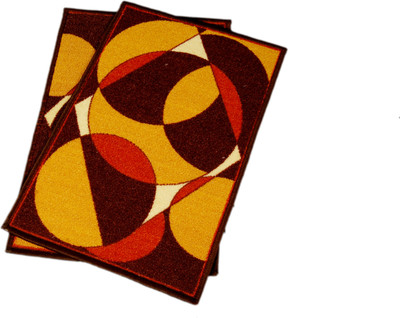 

Ritika Carpets Polyester Door Mat(Multicolor, Medium)