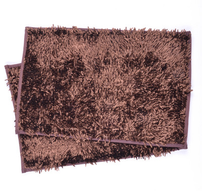 

Stop N Shop Velvet Door Mat(Multicolor