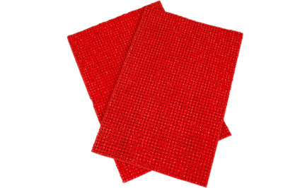 

Ritika Carpets PVC Door Mat(Red, Medium)