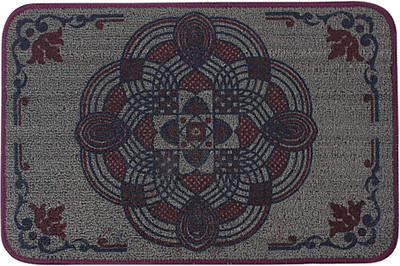 

Saral Home Polyester Door Mat(Grey