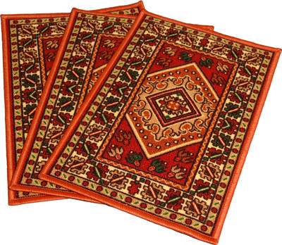 

Ritika Carpets Polyester Door Mat(Multicolor