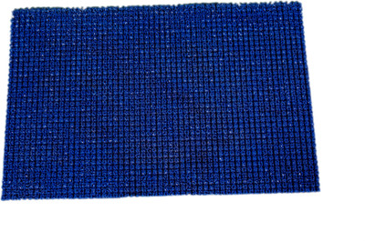 

Ritika Carpets PVC Door Mat(Blue, Medium)