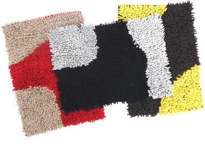

Peponi Polyester Door Mat Polly Cotton Mat(Multicolor, Small)
