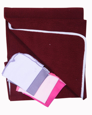 

Bio Kid Polyester Baby Sleeping Mat(Dark Maroon