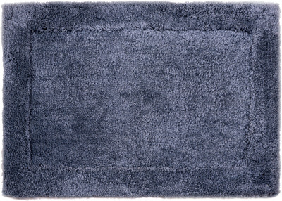 Riva Carpets Polyester Bath Mat Damask(Grey