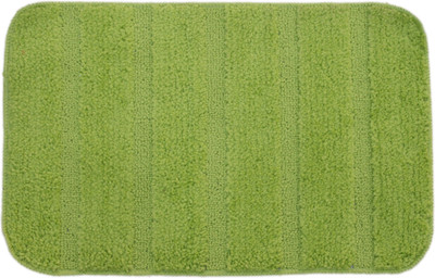 

Saral Home Microfiber Bath Mat Super Soft Micro Polyester Bathmat(Green