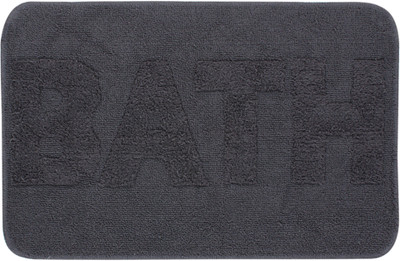 

Saral Home Cotton Bathroom Mat(Grey, Medium)