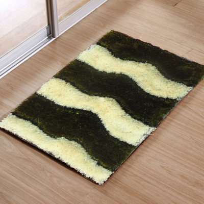 PRESTO Polyester Door Mat(Green, Medium)