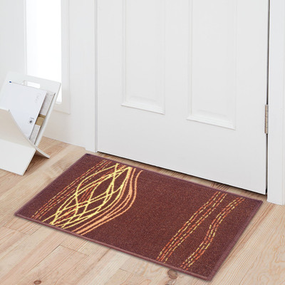 73% OFF on STATUS Nylon Door Mat(Multicolor, Small)