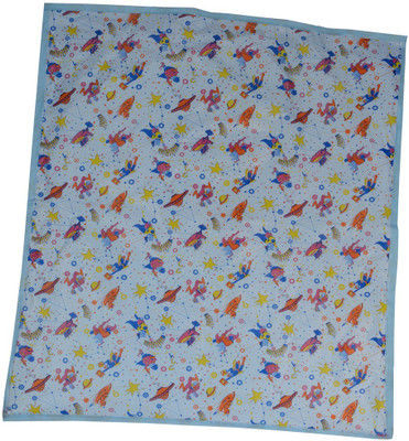 

Aarushi Plastic Sleeping Mat Baby Printed Spongy(Blue, Medium)
