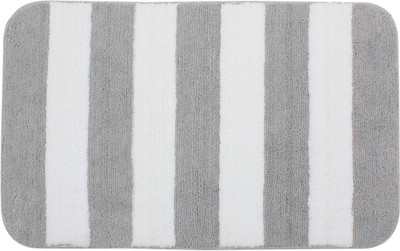 

Saral Home Polyester Bathroom Mat(Grey, Medium)