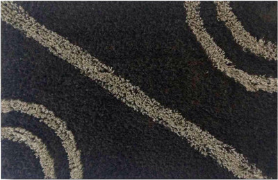 

Decor World Cotton Door Mat(Black
