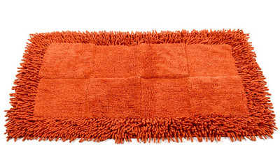 16% OFF on Homefurry Orange Checkster Cotton Bath Mat Bath Mat, Bath Rugs(Orange, Large) 16% OFF on Homefurry Orange Checkster Cotton Bath Mat Bath Mat, Bath Rugs(Orange, Large)