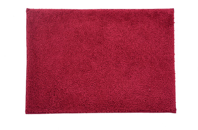 

Riva Carpets Polyester Bath Mat Plain(Red