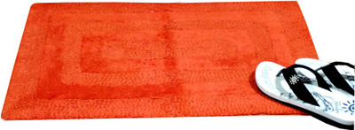 Shamrock Cotton Bath Mat SROCKDM170(Orange, Large) Shamrock Cotton Bath Mat SROCKDM170(Orange, Large)
