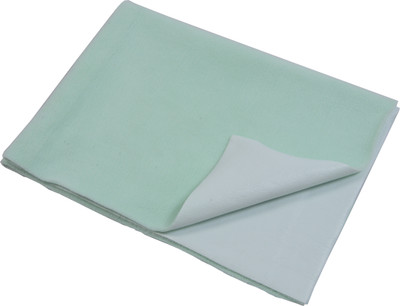 

Quick Dry Microfiber Baby Bed Protecting Mat Mat Bed Protector(Sea Green, Medium)