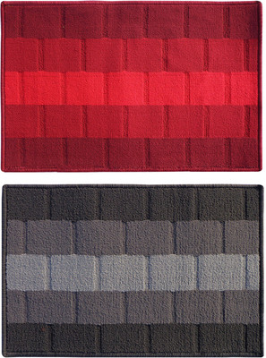 

Status Polypropylene Door Mat(Red