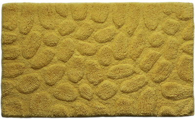 

Paramorasi Cotton Bathroom Mat(Yellow, Medium)