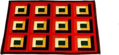 

Ritika Carpets Polyester Door Mat(Multicolor, Medium)