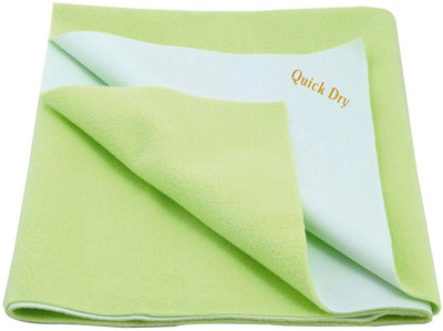 Quick Dry Cotton Baby Bed Protecting Mat(Pista
