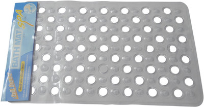 

Decorika PVC Bath Mat J6138Transparent(Transparent White