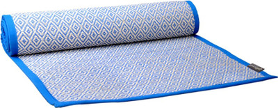 

Omved Microfiber Yoga and Exercise Mat(Blue, Medium)