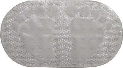 

Arow PVC Bath Mat OVAL FOOT DESIGN(White