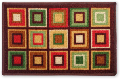 75% OFF on STATUS Nylon Door Mat(Multicolor, Medium)
