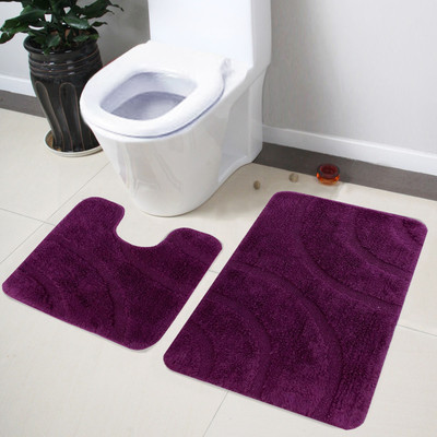 

Lushomes Cotton Bath Mat Cotton (Purple