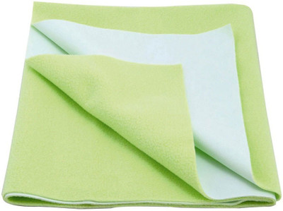 

Cozy Dry Cotton Baby Bed Protecting Mat Mat Water Proof Sheet Pista(Pista, Large)