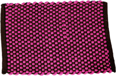 

Ritika Carpets Cotton Door Mat(Purple, Medium)
