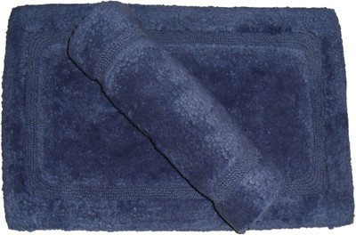 

Ritika Carpets Cotton Door Mat(Blue, Medium)